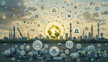 Sustainable Industrial Ecosystem: A Networked Future