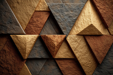 A Pattern of alian scale Triangle pokadot balance texture