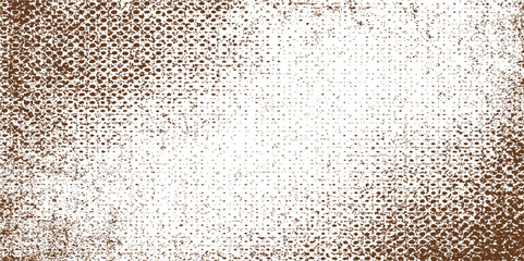 Rough vintage brown leather and old paper textures create a natural, seamless backdrop design