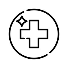 Obraz premium Medical sign icon
