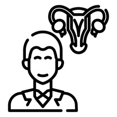 Vagina specialist icon