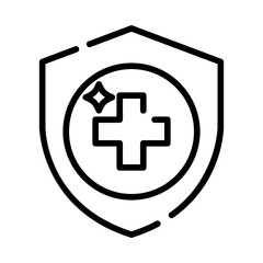 Medical protection icon