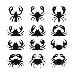Bold Black Zodiac Silhouettes