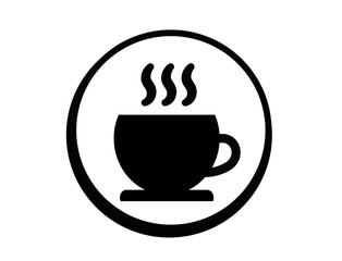 Meal icon  10A : coffee, cup, drink, cafe, hot, tea, icon, mug, vector, espresso, beverage, illustration, breakfast, caffeine, cappuccino, sign, 