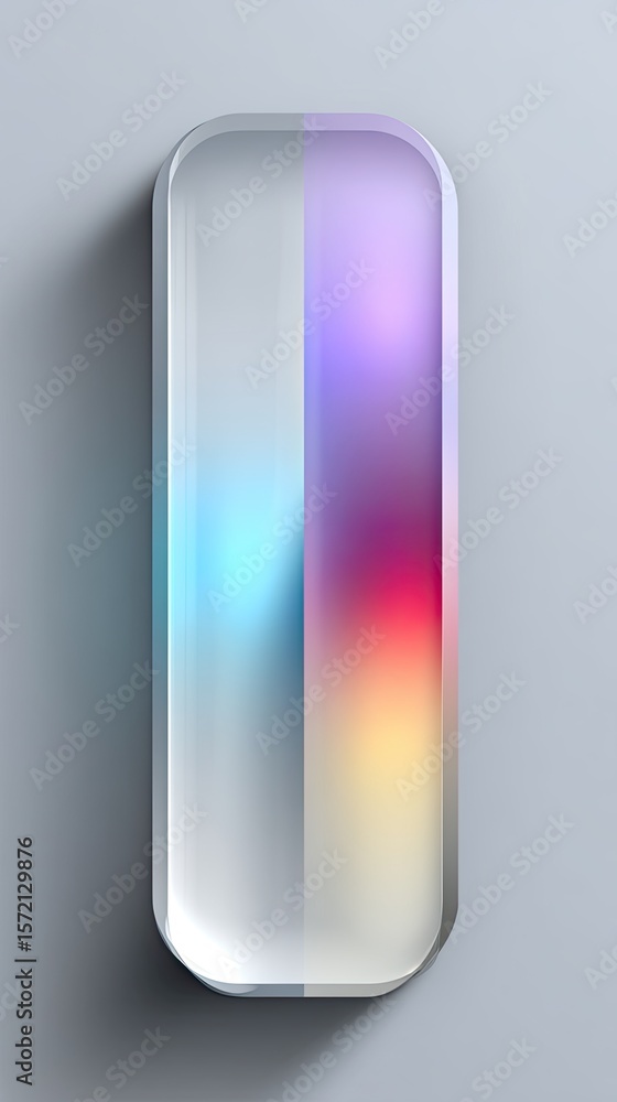 Poster abstract gradient progress bar element