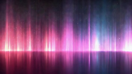 Abstract vertical lines of vibrant neon colors with subtle textures - Powered by Adobe