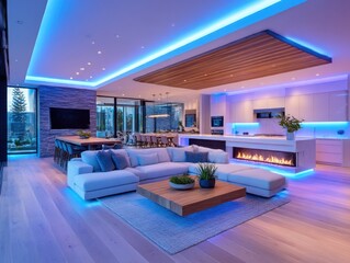 Modern open-plan living space (2)