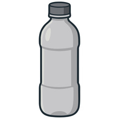 Plastic Bottle Icon illustration
