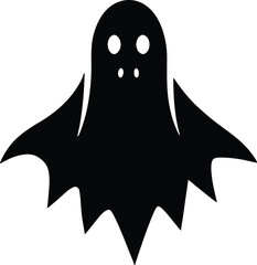 ghost vector icon. Halloween Related Vector Icon.