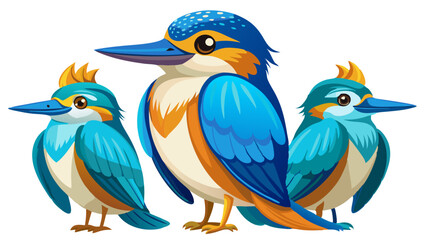 Fototapeta premium blue birds