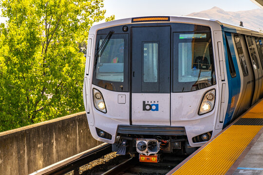 The San Francisco Bay Area Rapid Transit train (Bart)