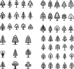 redwood tree icons, redwood tree symbol, redwood tree forest, redwood tree trunk, redwood tree leaves, towering redwood, redwood tree silhouette, redwood trees in the forest, redwood gr