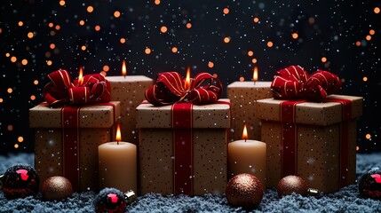 Elegant Blue Gift Box with White Ribbon Bow Symbolizing a Memorable Event
