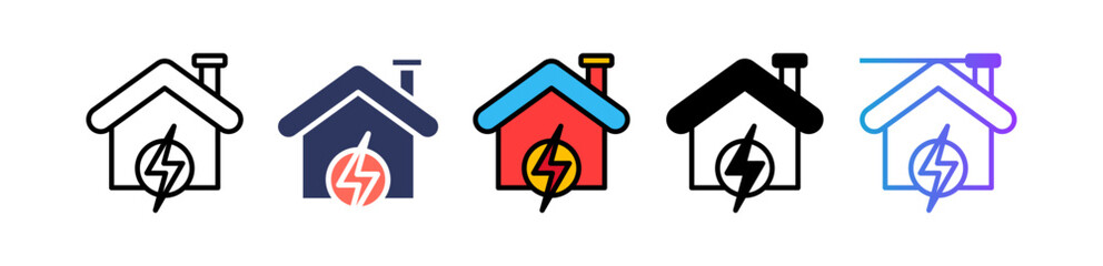 Energy multiple icon