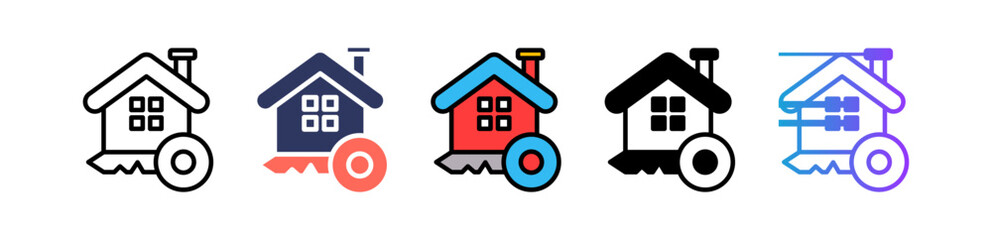 Home Key multiple icon