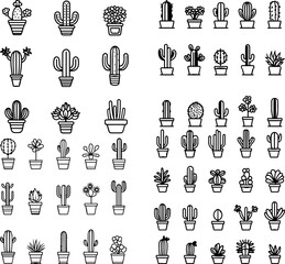 cactus, cactus plant, cactus icon, desert cactus, prickly pear, cactus garden, cactus species, cactus flower, succulent cactus, cactus pot, cactus decoration, potted cactus, cactus arra