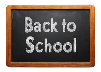 Fototapeta premium Wooden framed chalkboard with 