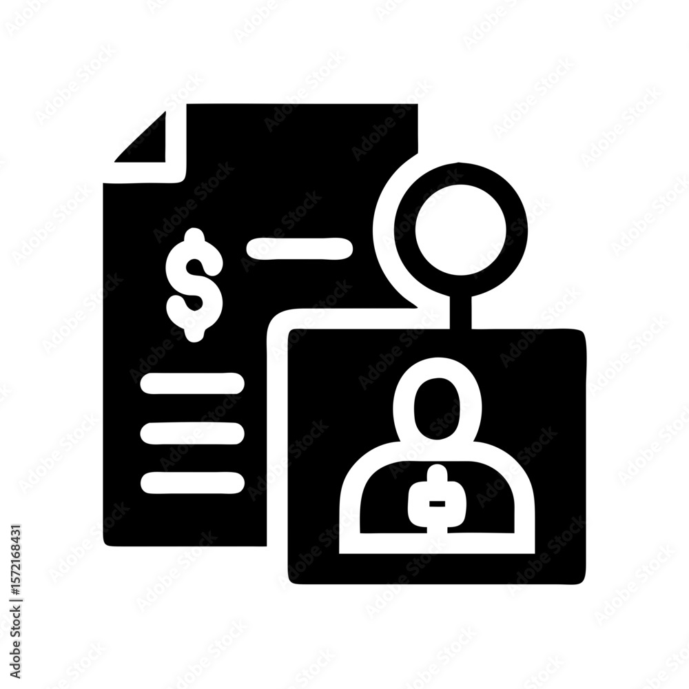 Poster abstract solid white background with simple composition, modern style