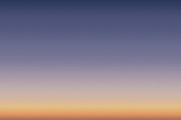 Obraz premium Displaying gradient sky shifting from deep blue through pinks into warm reds at sunrise flat design