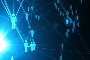 Futuristic black background