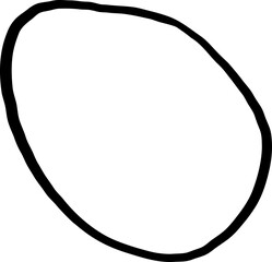 Tall Oval Shape With Slight Asymmetry