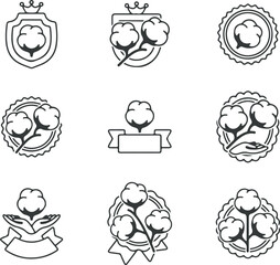 Retro Frame Badge with Animal Head Vector Pack,animal, badge, vintage, frame, logo, head, sketch, emblem, outline, symbol