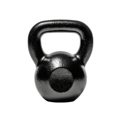 Kettlebell isolated on transparent background cutout