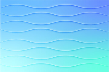 Abstract light line wave modern soft luxury texture with blue and green smooth vector background.