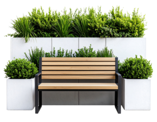 green grass in a garden