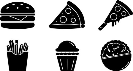 food icon set  line version  vector (1).eps