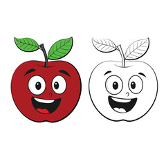 
Banana fruit groovy carton character vector art illustration modern and minimalist design