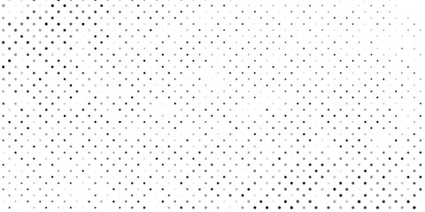 Modern dot gradient texture. Vanishing polka dot background. Repeating dots abstract simple art vector