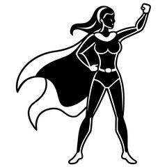  Female Superhero Empowerment Icon