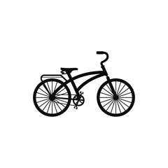 Fototapeta premium vintage bicycle vector illustration