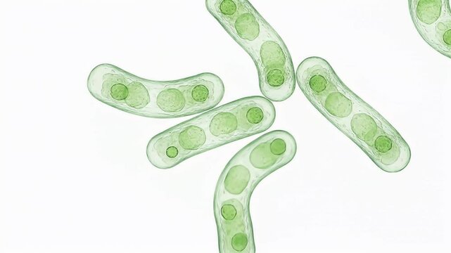 Salmonella Bacteria Microscopic View Loop