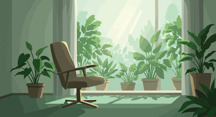 Finding Solace Environmental Sadness Therapy Through Indoor Greenery