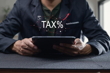 Naklejka premium Understanding Export Tax Increases and Their Financial Impact Today