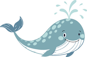 Majestic Whale Design Featuring Ocean and Marine Life Themes. Artistic Whale Design with Elegant and Graceful Underwater Style. Creative Whale Design Showcasing Sea Wildlife and Nature Elements