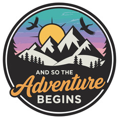 Vintage Mountain Adventure