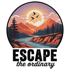 Vintage Mountain Adventure