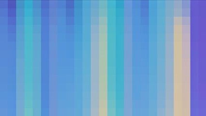 A colorful light wallpaper that is lit up and has a purple and blue with squares pixel stye
