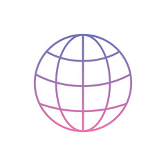 Earth Icon vector stock illustration