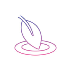 Nature Icon vector stock illustration