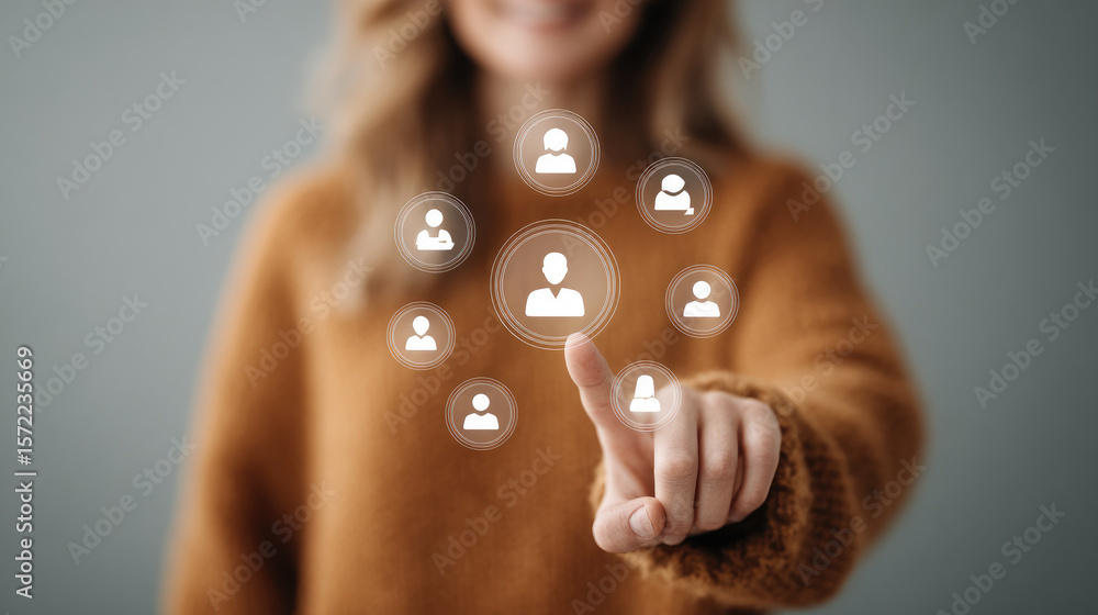 Aufkleber engaging online networking event for professionals virtual space digital interaction modern environm
