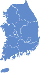 지도 도안 일러스트