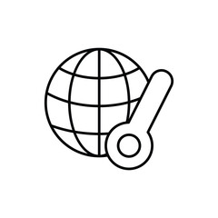 Climate Action Icon vector stock illustration