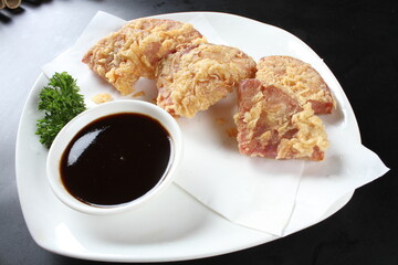 food, japanese cuisine, delicious, fried pumpkin