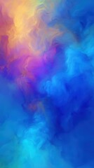 Vibrant abstract design with fluid color transitions.