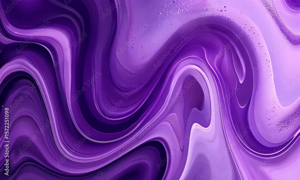 Poster abstract purple marble background with fluid shapes and swirls.