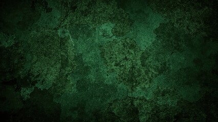 Dark green textured grunge background with subtle speckled details and vignette